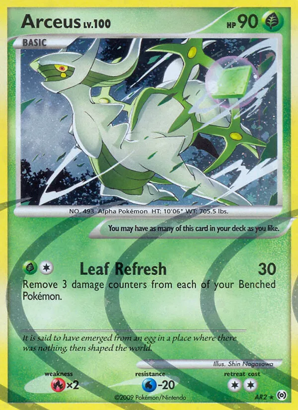 Arceus card image