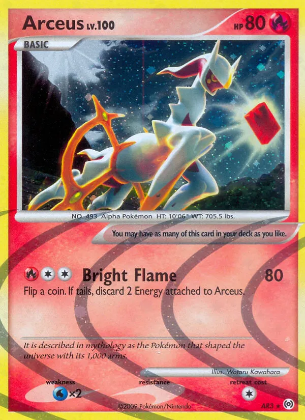 Arceus card image