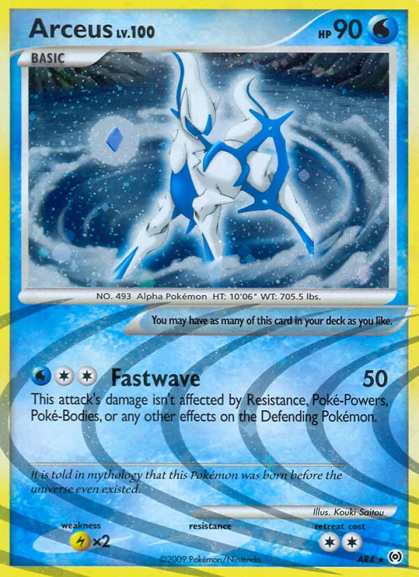 Arceus card image