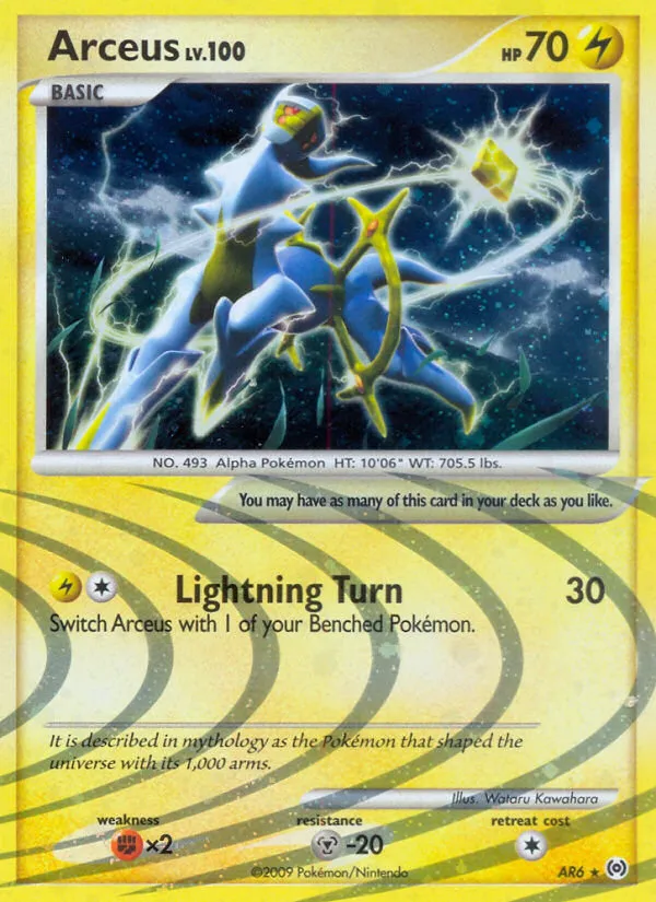 Arceus card image