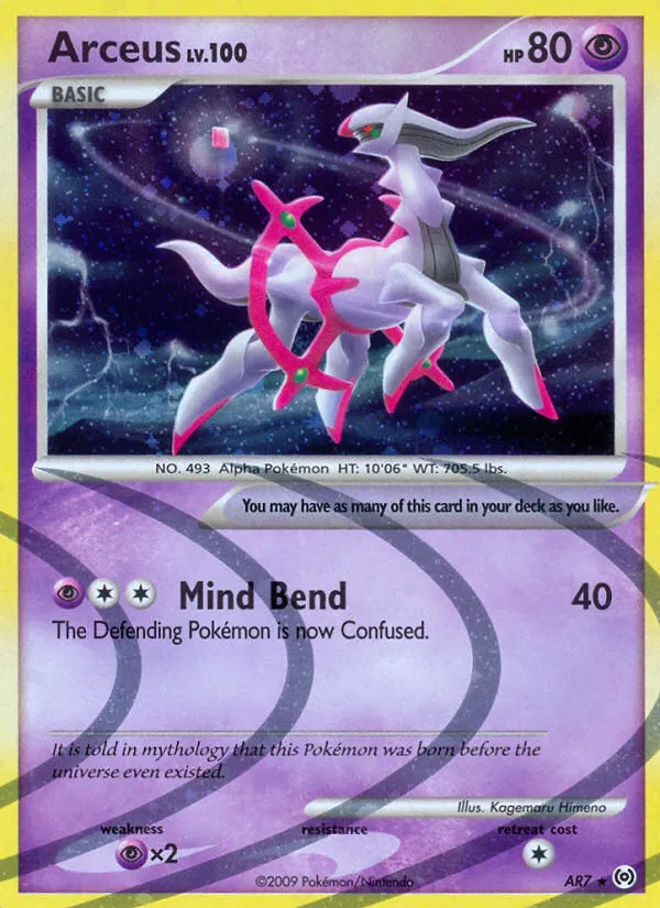 Arceus card image
