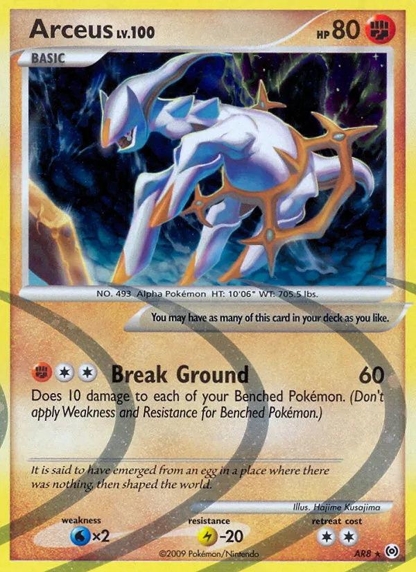 Arceus card image