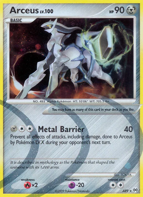 Arceus card image