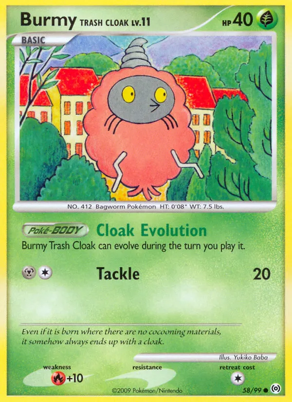 Burmy Trash Cloak card image