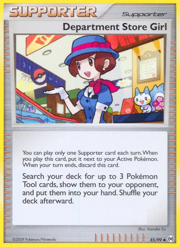 Department Store Girl card image