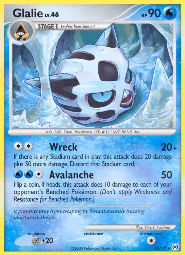 Glalie card image