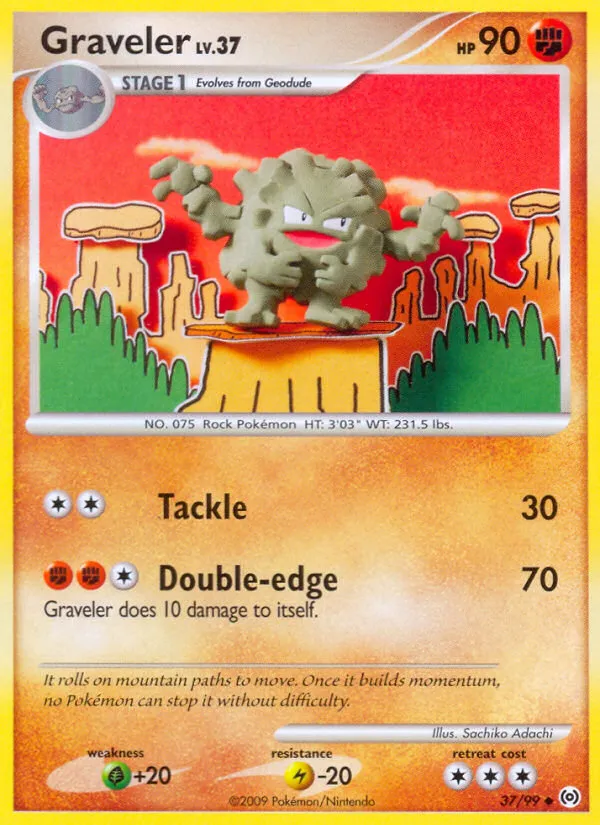 Graveler card image