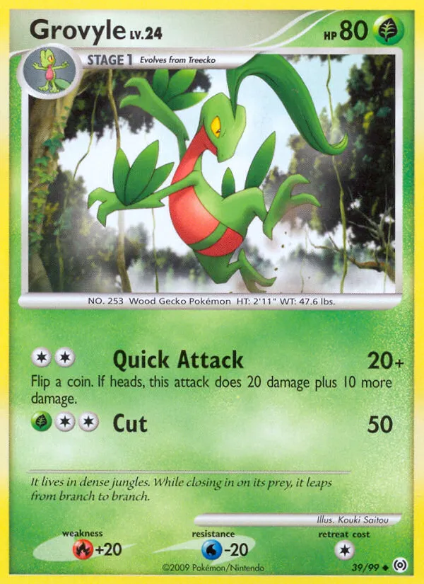 Grovyle card image