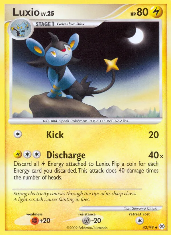 Luxio card image