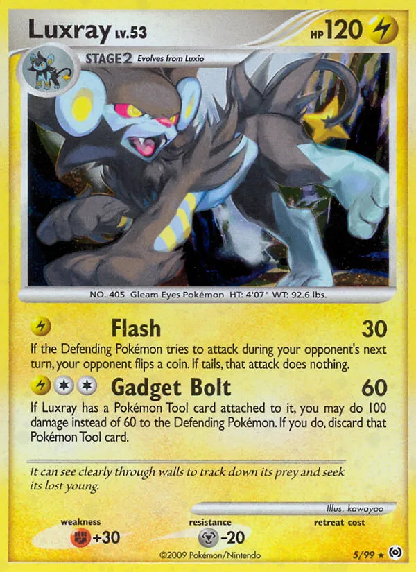 Luxray card image