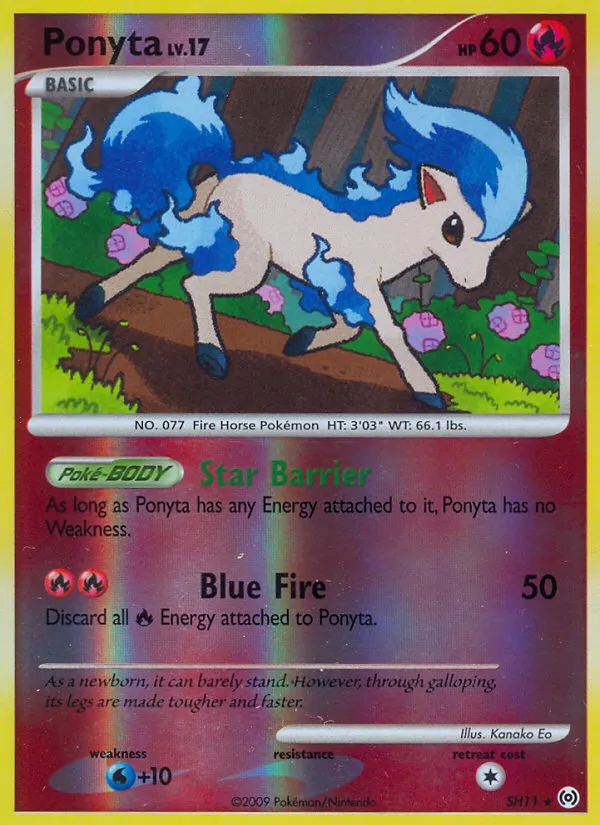 Ponyta #SH11 card image