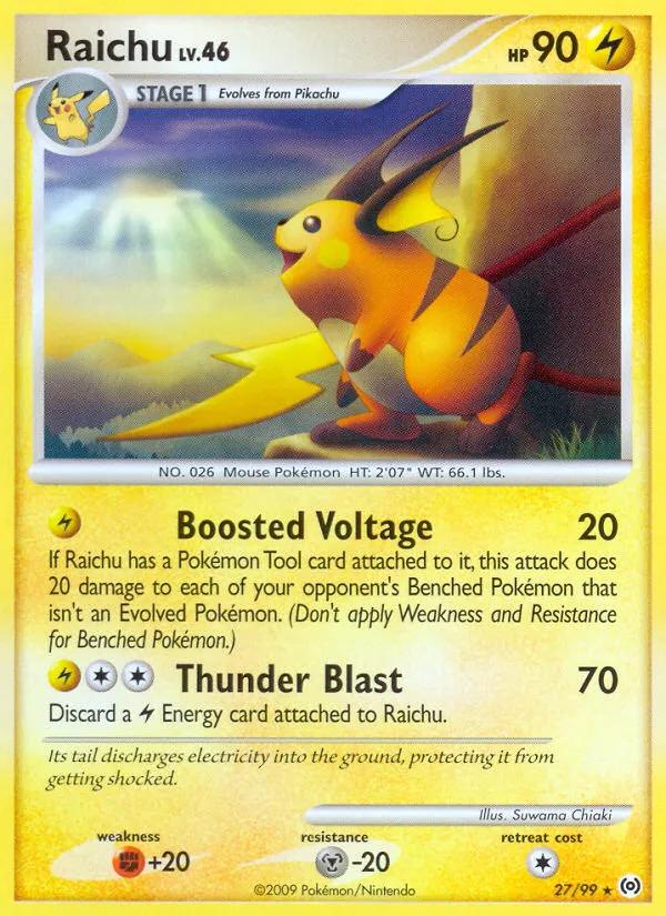 Raichu card image
