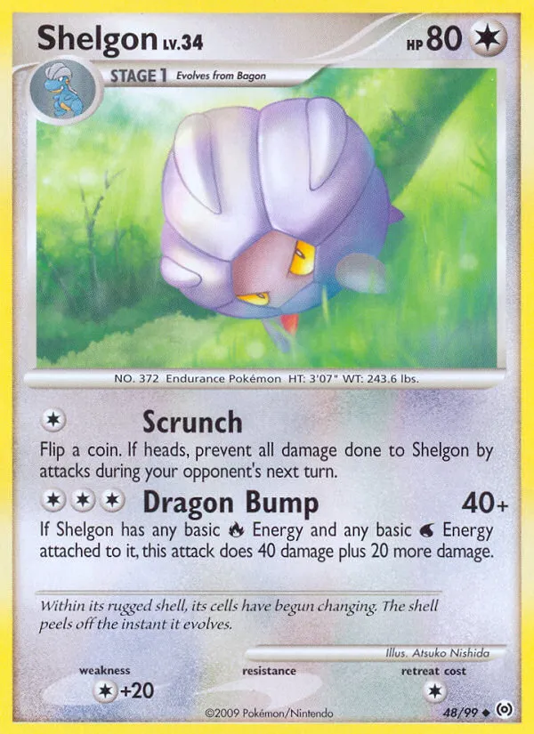 Shelgon card image