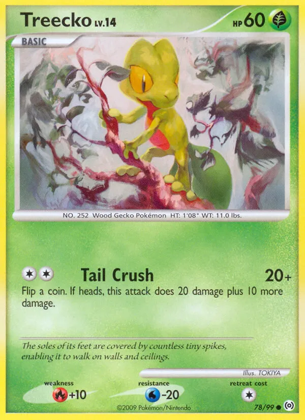 Treecko card image