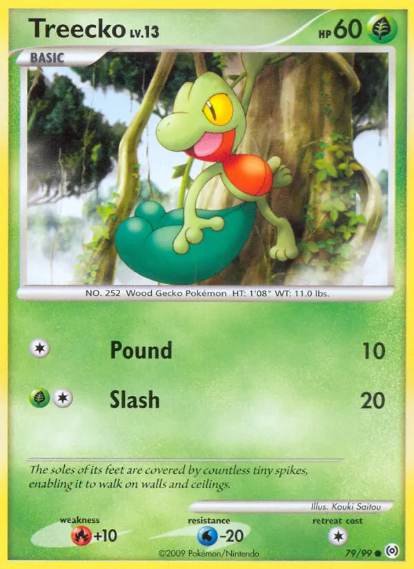 Treecko card image
