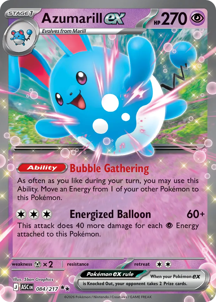 Azumarill ex card image