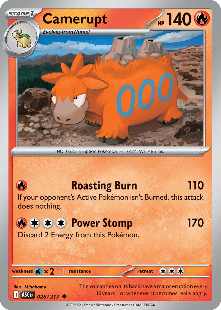 Camerupt card image