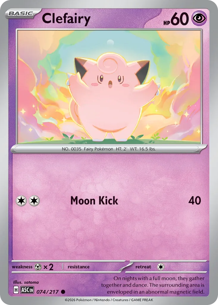 Clefairy card image