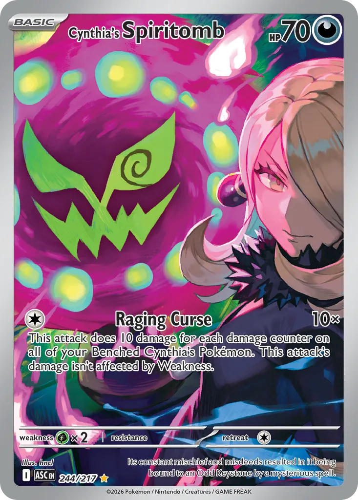 Cynthia's Spiritomb card image