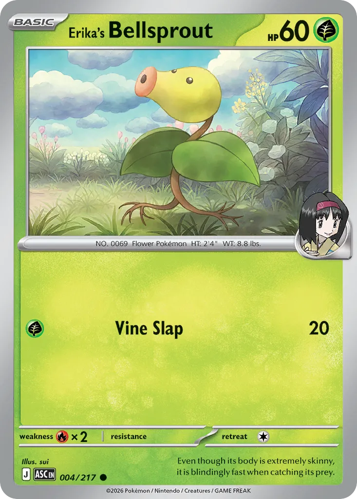 Erika's Bellsprout card image