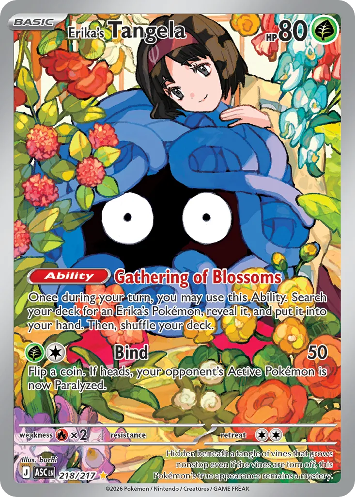 Erika's Tangela card image