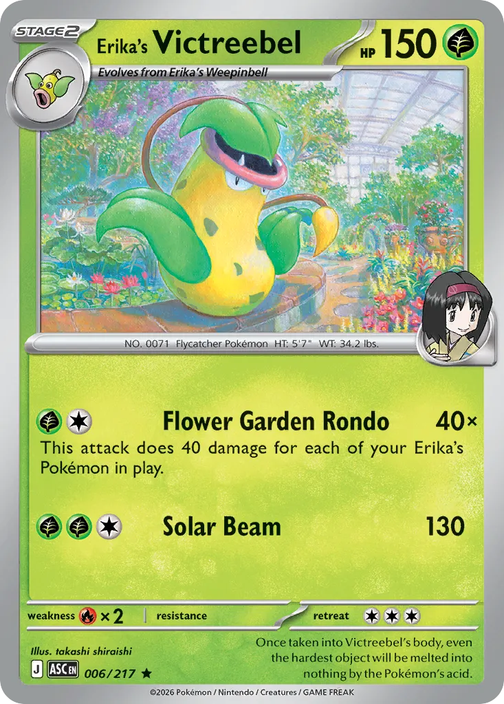 Erika's Victreebel card image