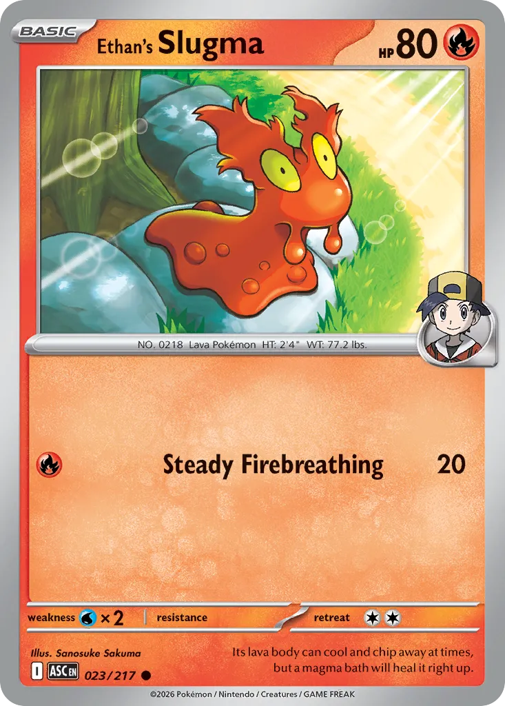 Ethan's Slugma card image