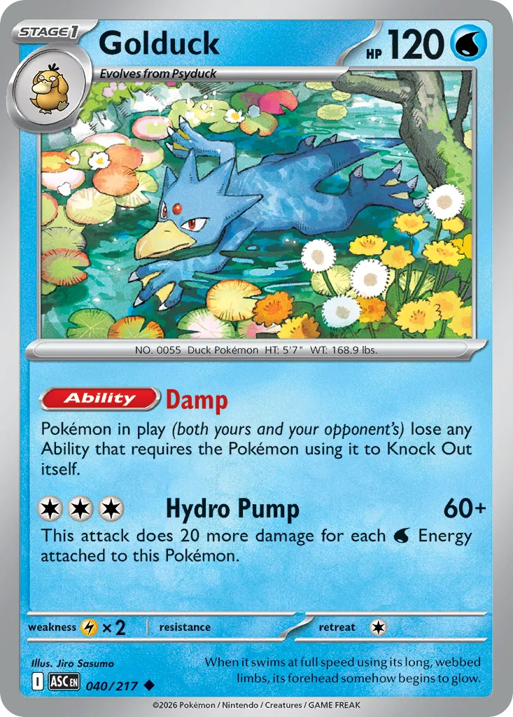 Golduck card image