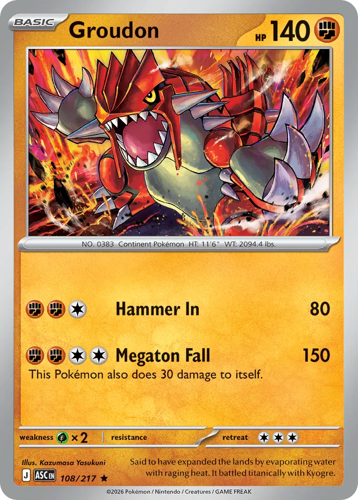 Groudon card image