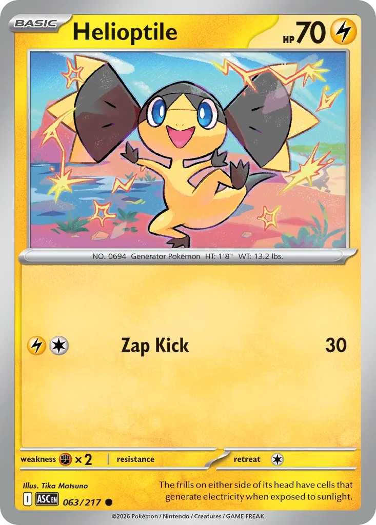 Helioptile card image