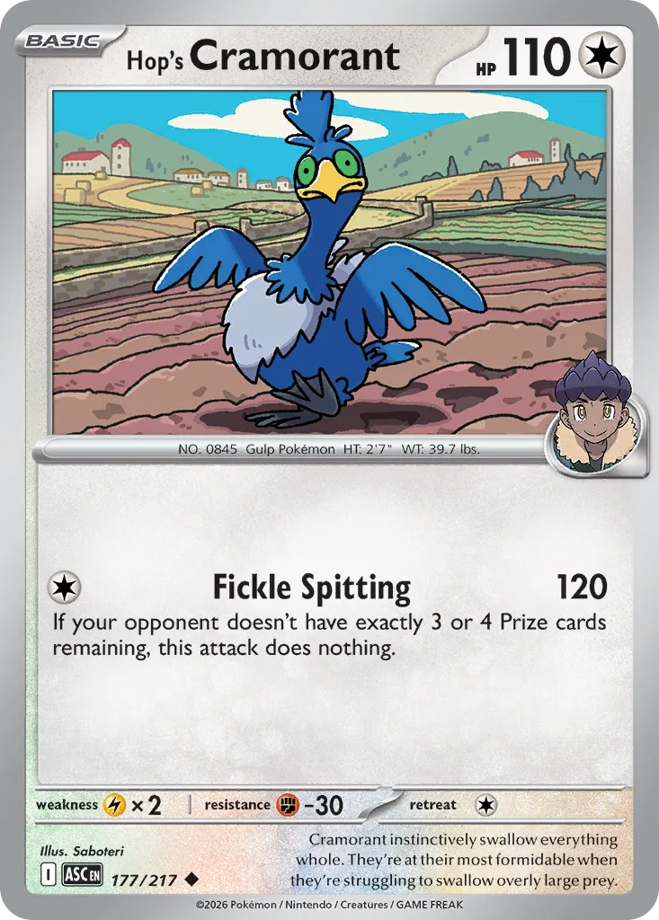 Hop's Cramorant card image