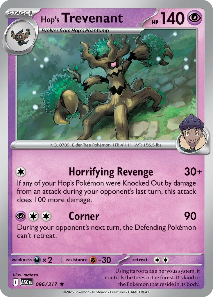 Hop's Trevenant card image