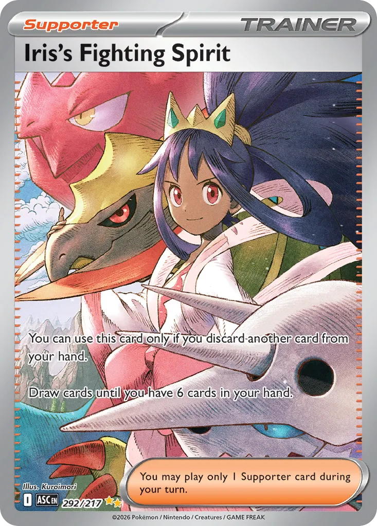 Iris's Fighting Spirit card image