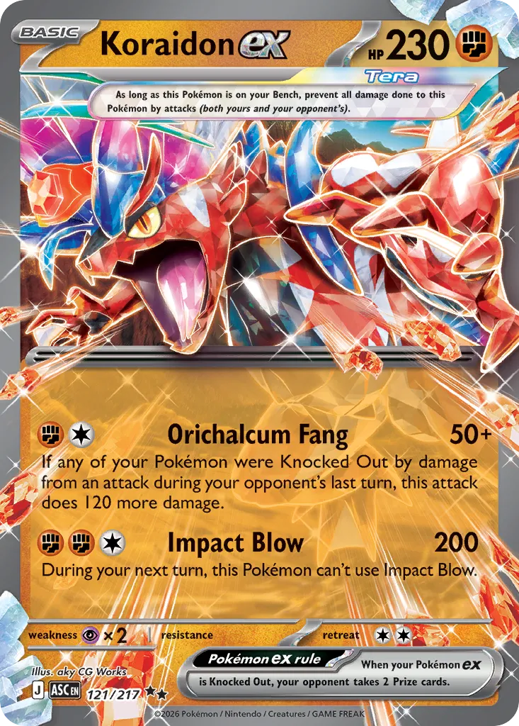 Koraidon ex card image