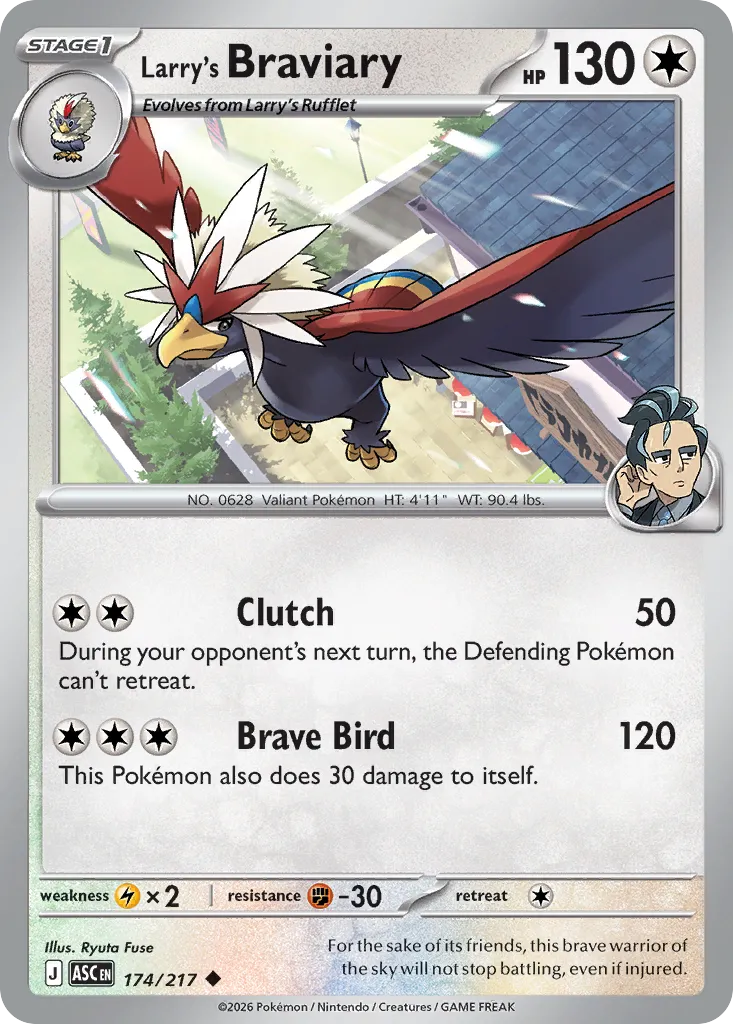 Larry's Braviary card image
