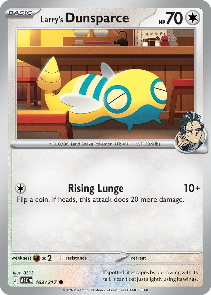 Larry's Dunsparce card image
