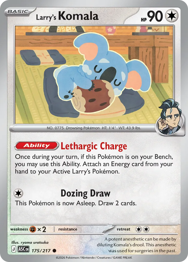 Larry's Komala card image