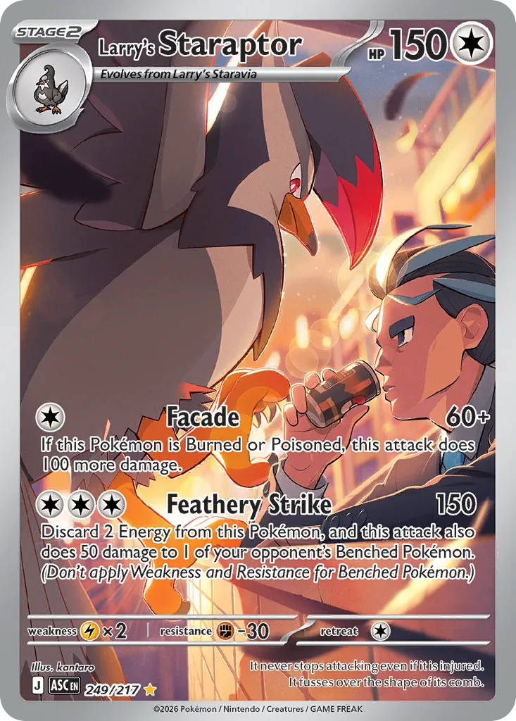 Larry's Staraptor card image