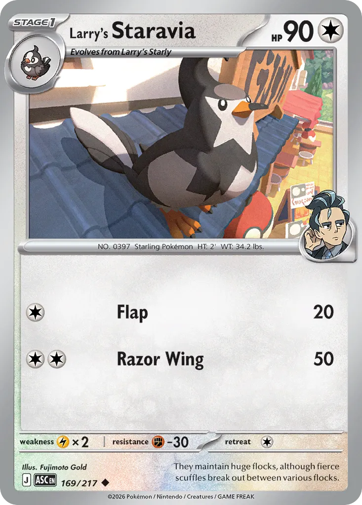 Larry's Staravia card image