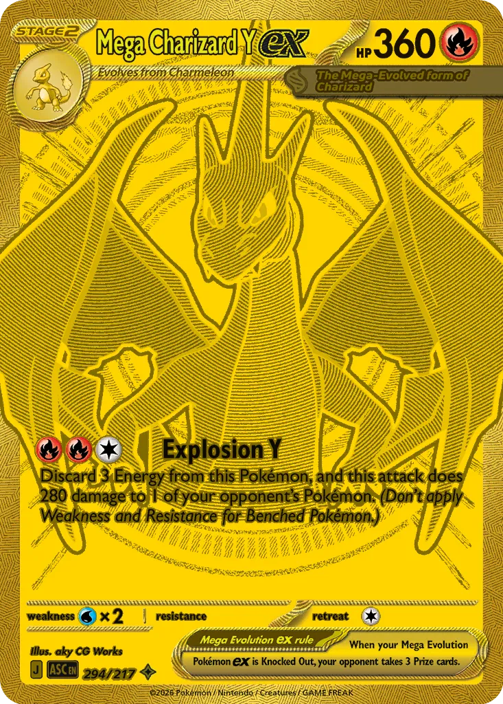 Mega Charizard Y ex card image