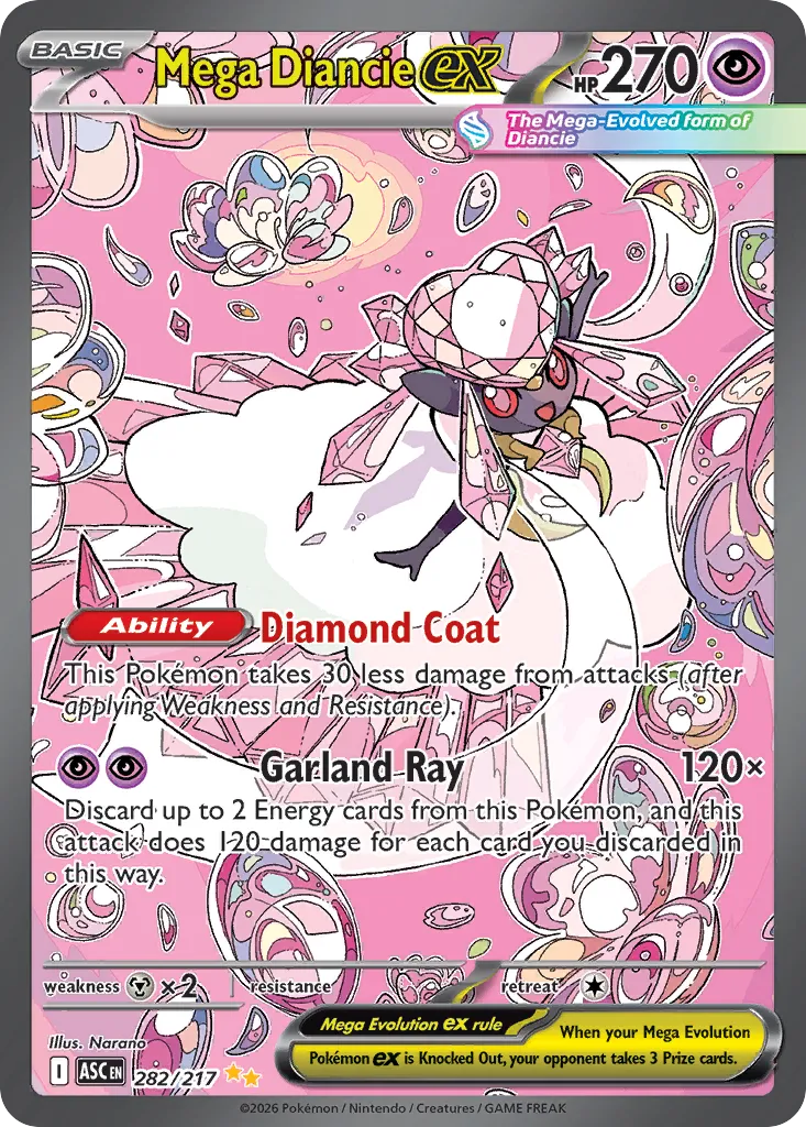 Mega Diancie ex card image