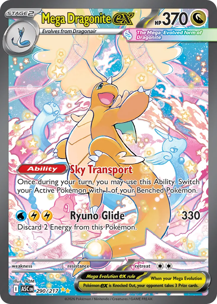 Mega Dragonite ex card image