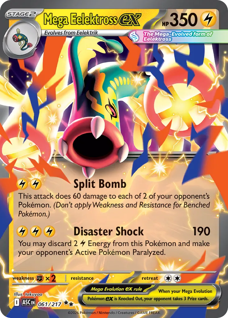 Mega Eelektross ex card image