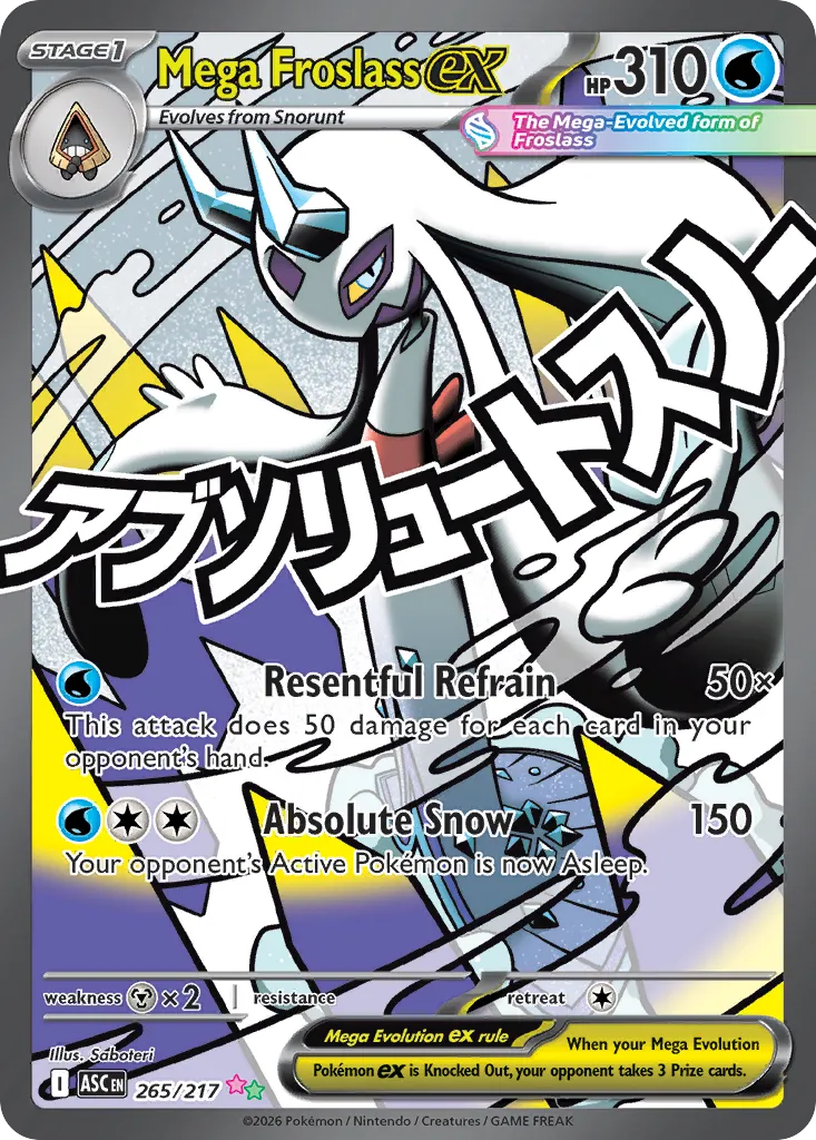 Mega Froslass ex card image