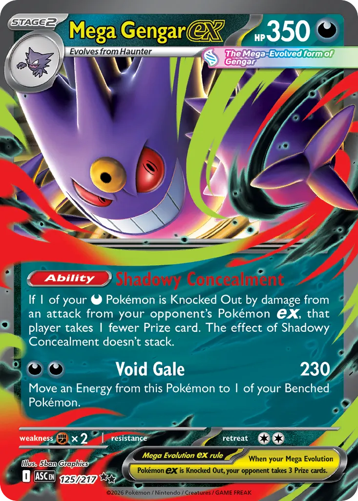 Mega Gengar ex card image