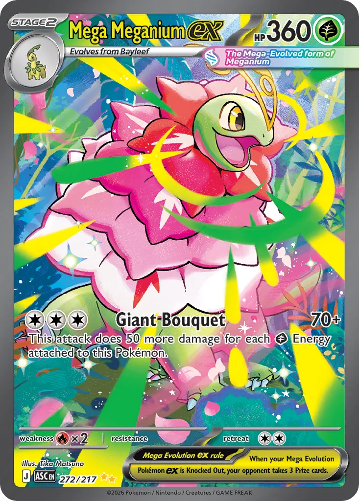 Mega Meganium ex card image