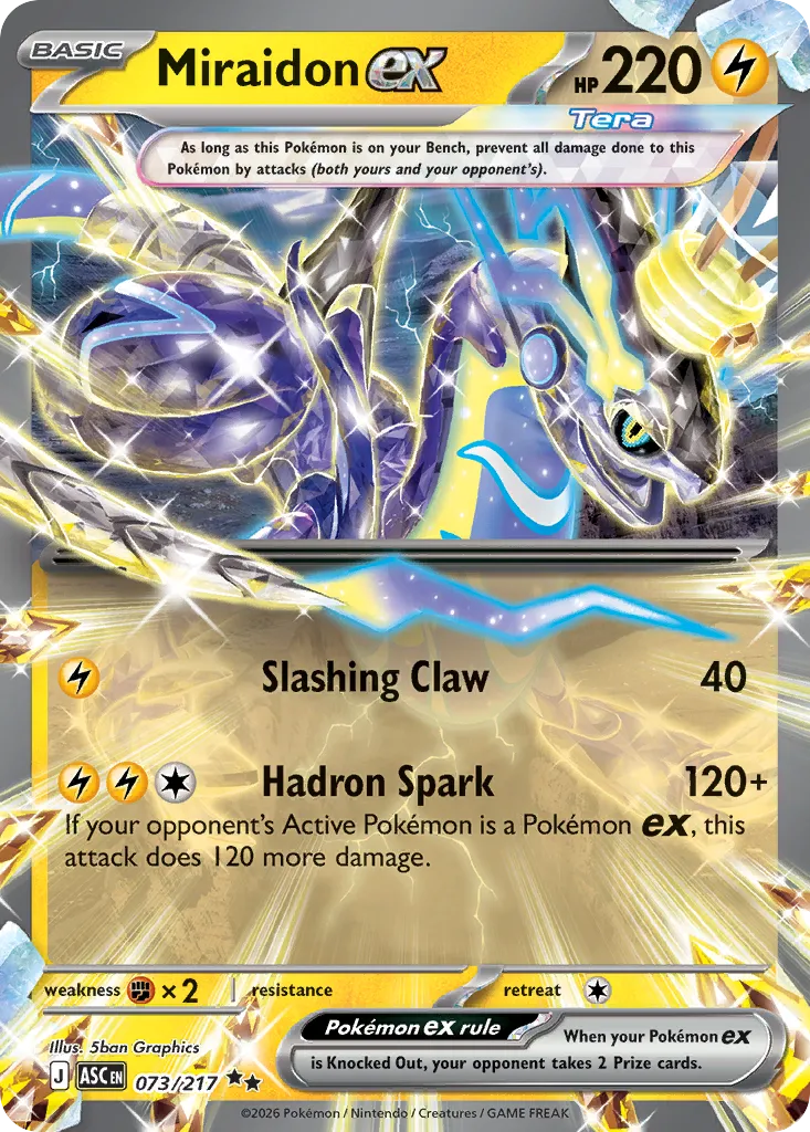 Miraidon ex card image