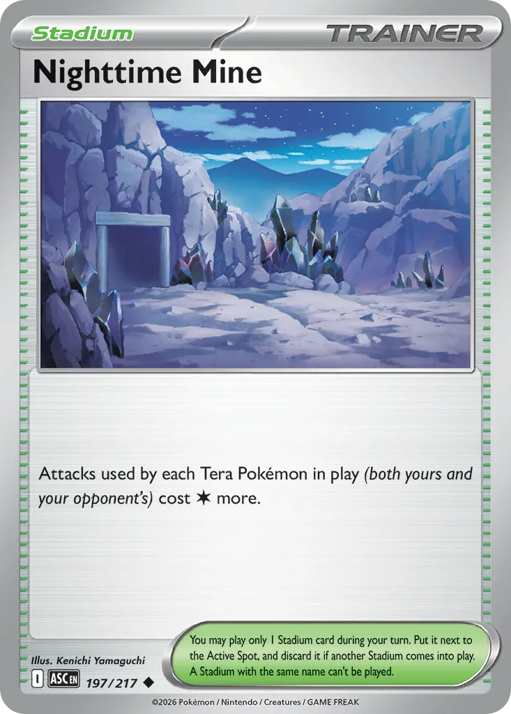 Nighttime Mine card image
