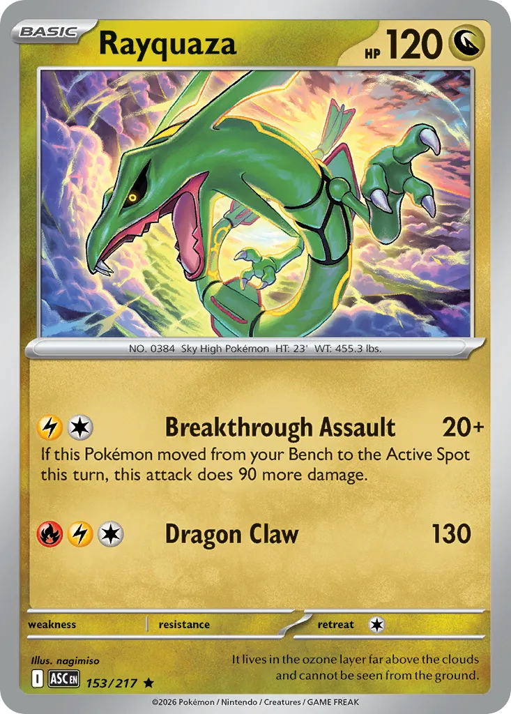 Rayquaza card image