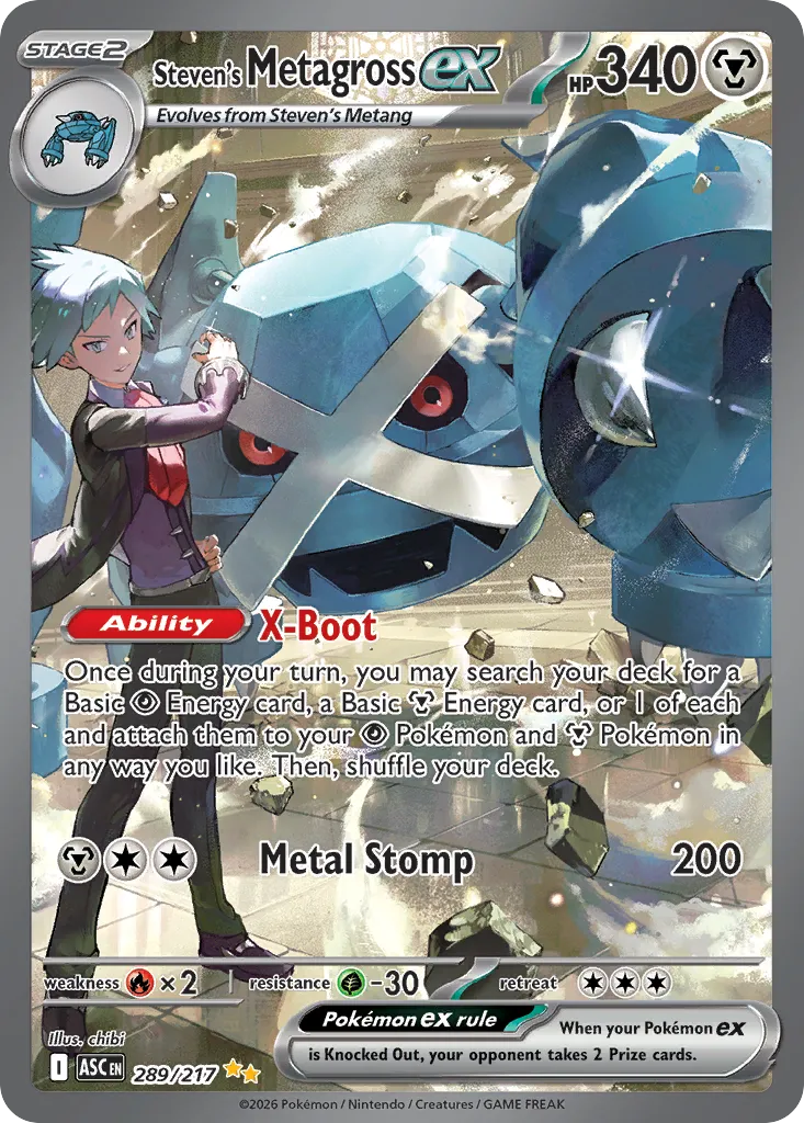 Steven's Metagross ex card image